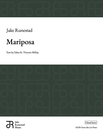 Mariposa - Full Score