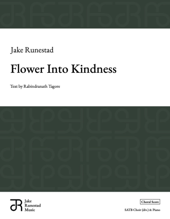 Flower Into Kindness - Full Score