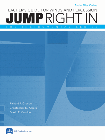 Jump Right In (Third Edition) - Teacher's Guide for Winds and Percussion