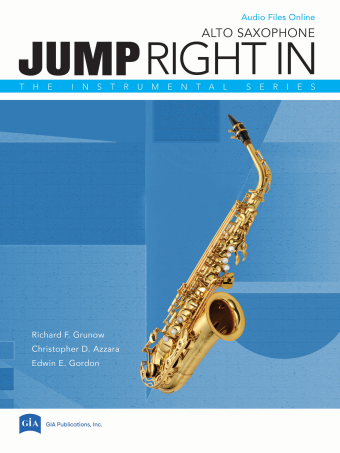 Jump Right In (Third Edition) - Alto Saxophone (Book with MP3s)
