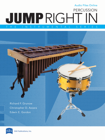 Jump Right In (Third Edition) - Percussion (Book with MP3s)