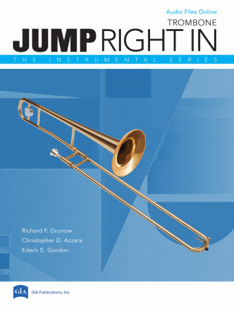 Jump Right In (Third Edition) - Trombone (Book with MP3s)