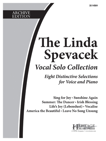Linda Spevacek Vocal Solo Collection - Solos for Low Voice