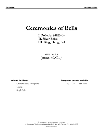 Ceremonies of Bells - Instrumental parts