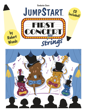 JumpStart First Concert for Strings - Conductor's score with CD
