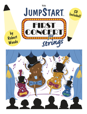 JumpStart First Concert for Strings - Viola book
