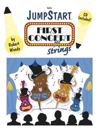 JumpStart First Concert for Strings - Cello book
