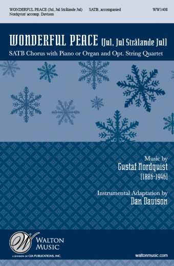 jul jul strålande jul instrumental GIA Publications   Wonderful Peace (Vocal Score)