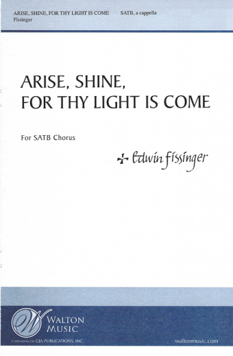 GIA Publications - Arise, Shine, For Thy Light Is Come