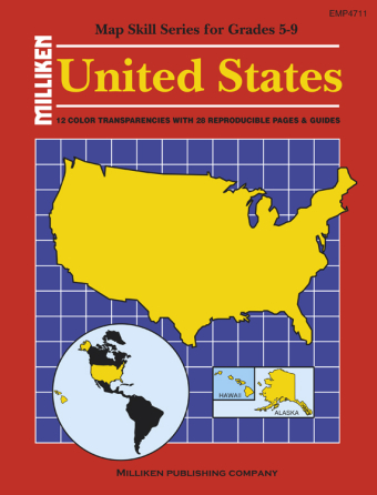 United States Map Skills - Classroom Lesson/Activity (Digital download)