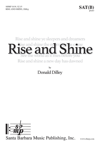 Rise and Shine - SAT(B) Octavo