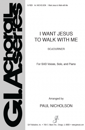 I Want Jesus to Walk with Me
