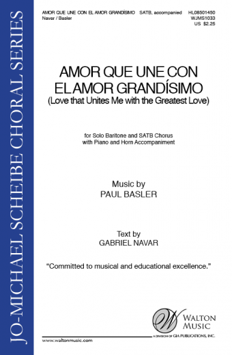 Amor que une con el amor grandisimo (Love that Unites Me with the Greatest Love)