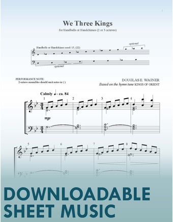 We Three Kings   - Reproducible download