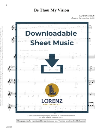 Be Thou My Vision - Reproducible Download