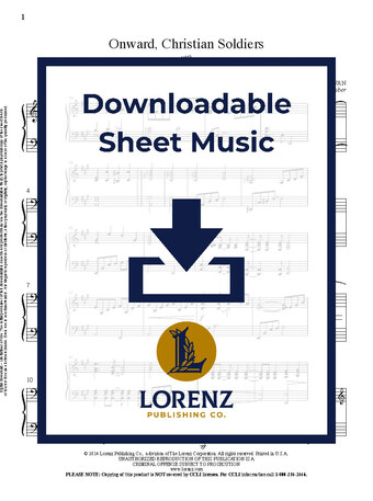 Onward, Christian Soldiers Medley - Piano Sheet Music (Digital download)