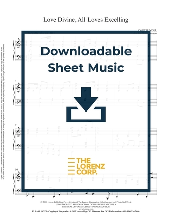 Love Divine, All Loves Excelling - Piano Sheet Music (Digital download)