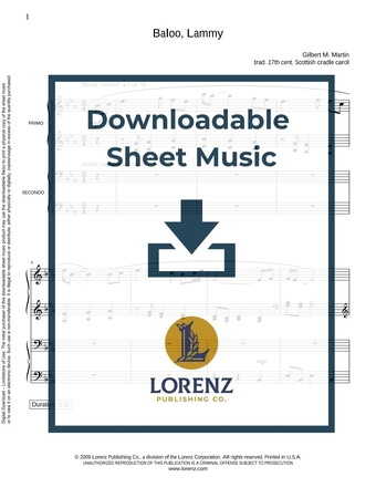 Balloo Lammy (Piano 4-hand duet) - Downloadable Sheet Music