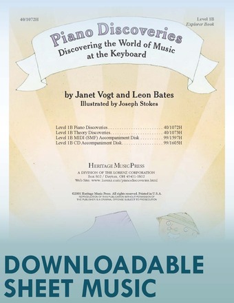 Piano Discoveries Piano Bk 1B Digital Download