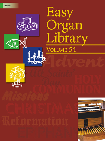 Easy Organ Library, Vol. 54 - Organ collection (Digital download)