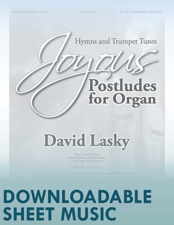Joyous Postludes for Organ - Organ Collection (3-staff) - Digital Download