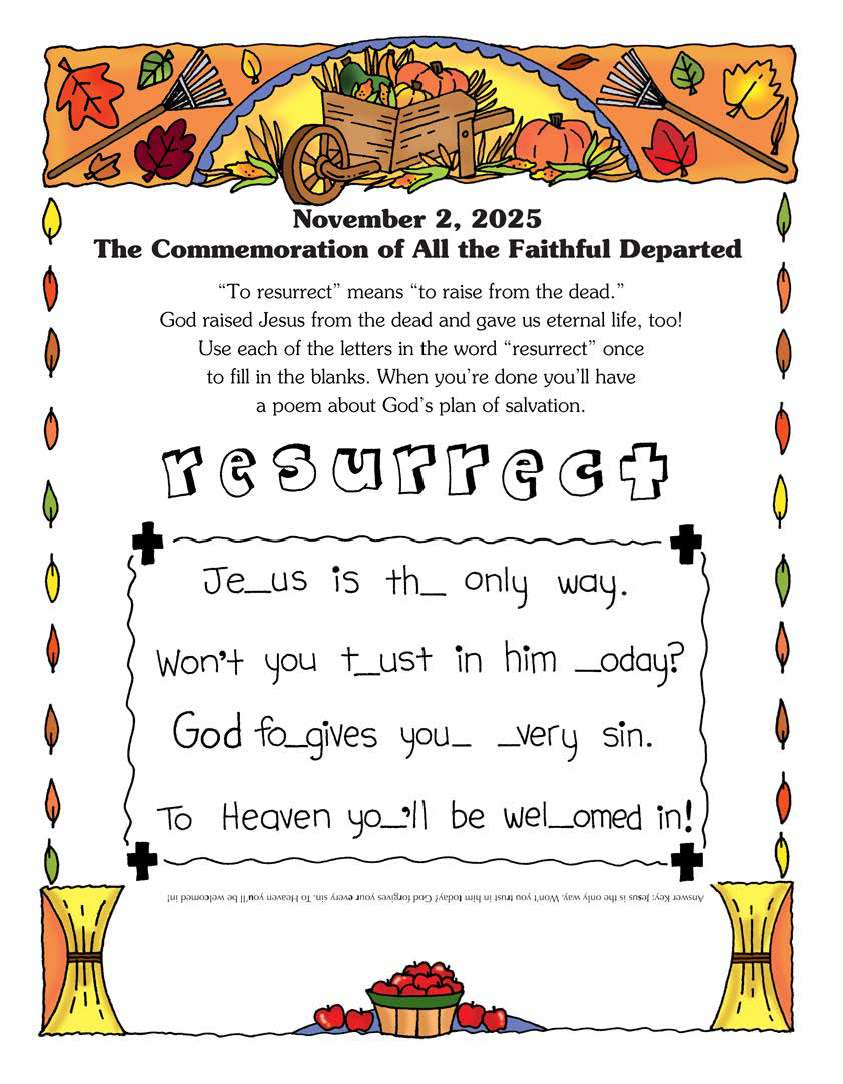 Catholic Corner: Children's Bulletins (Digital)