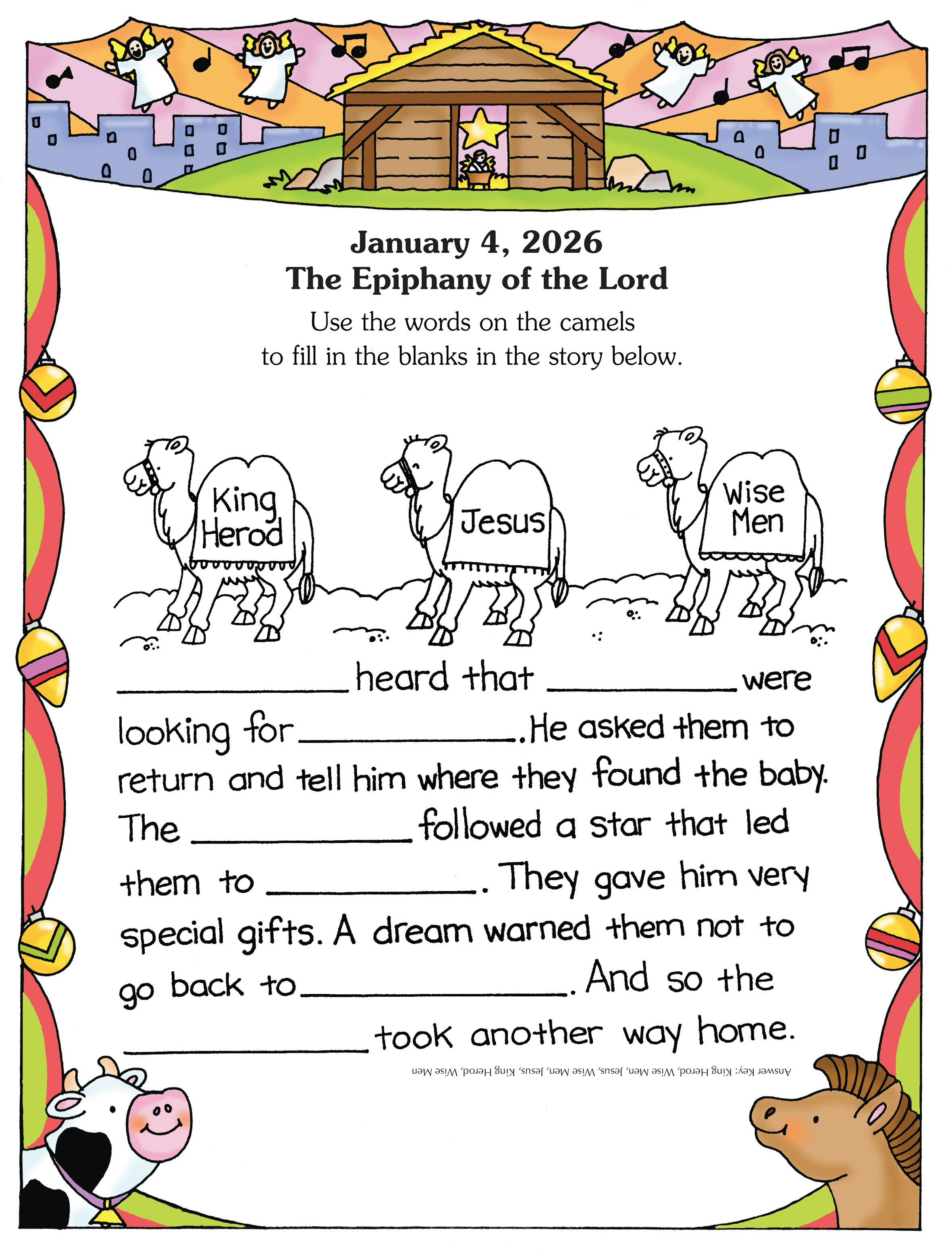 Catholic Corner: Children's Bulletins (Digital)