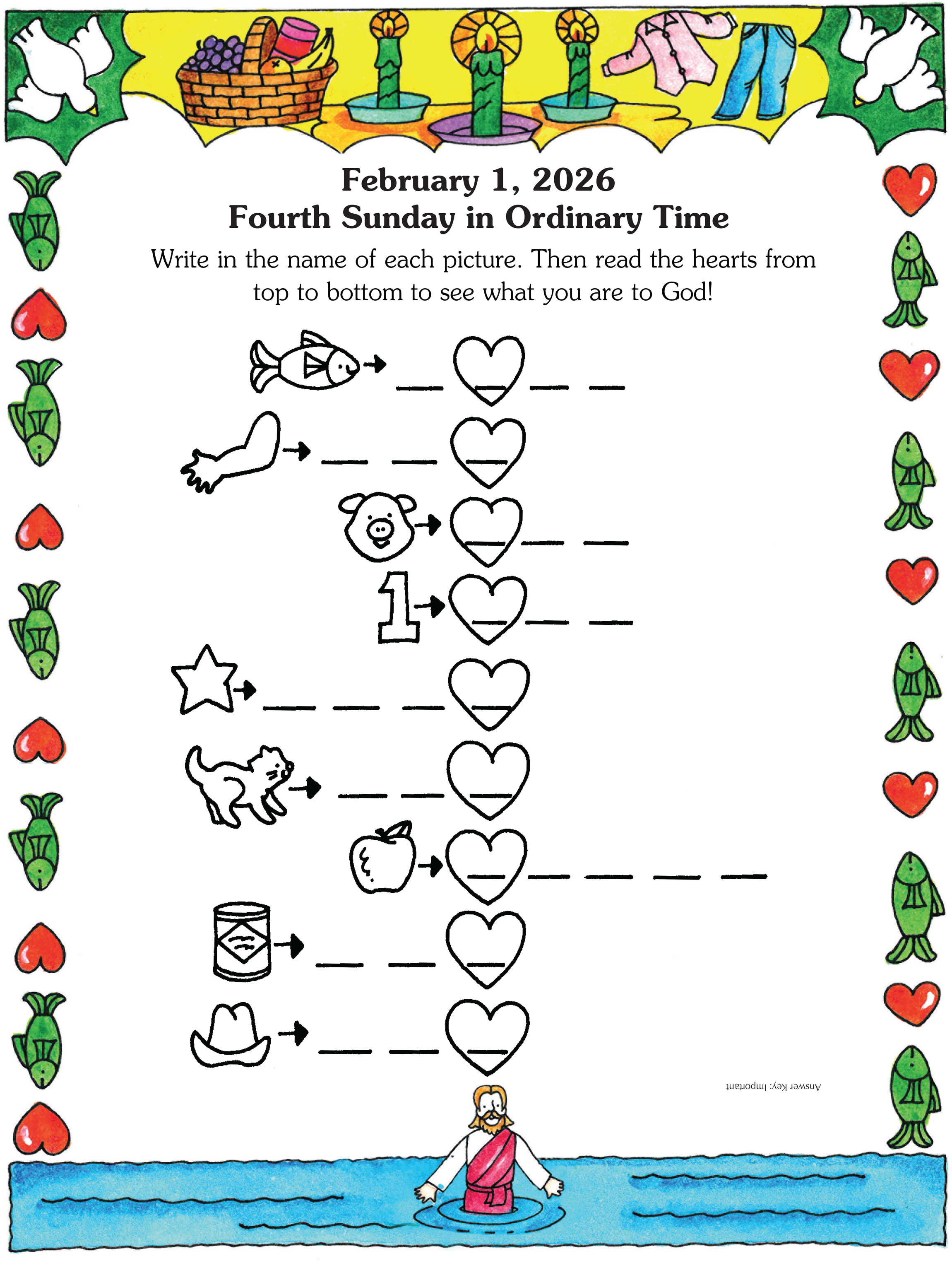 Catholic Corner: Children's Bulletins (Digital)