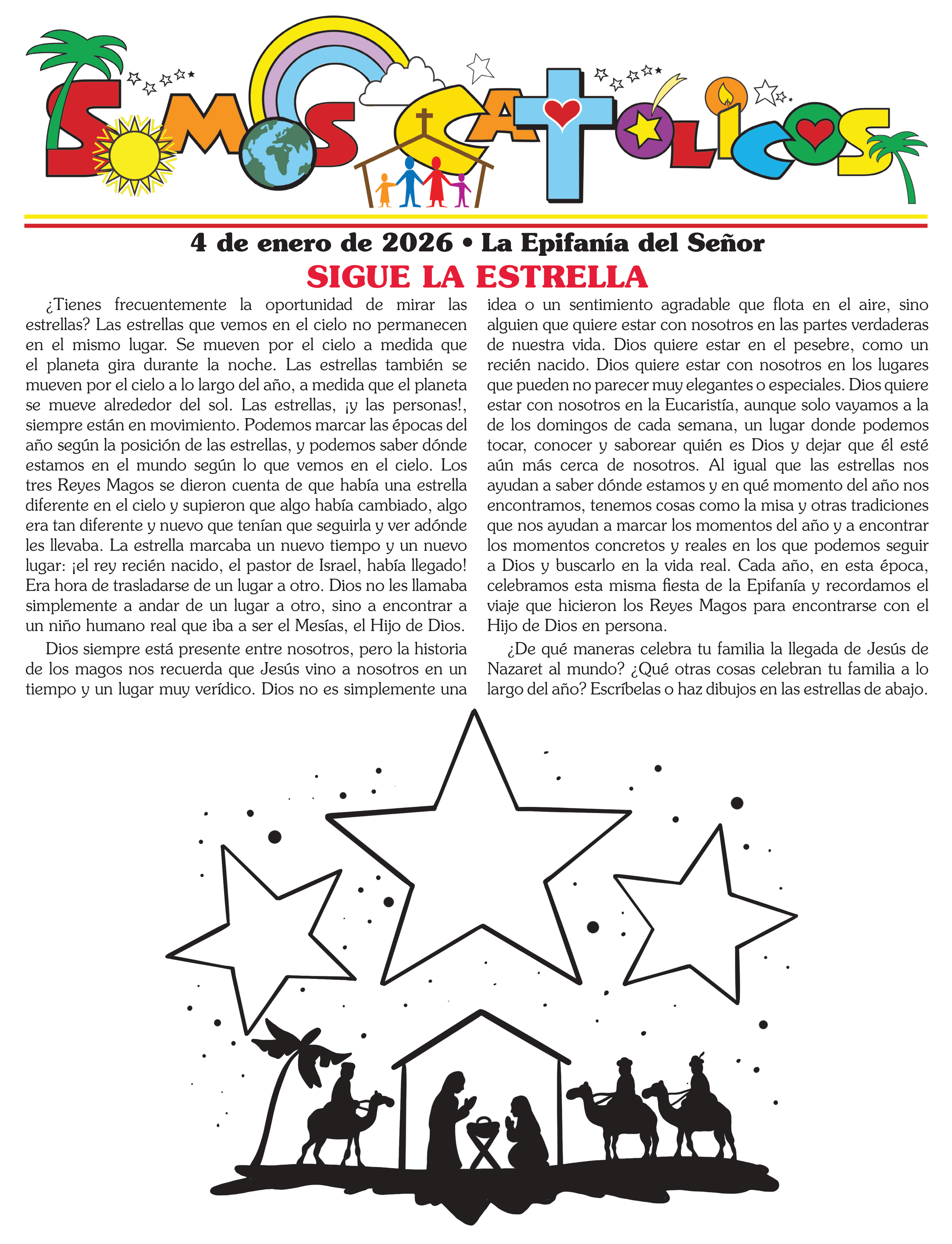 Somos Católicos: Los Boletines de Niños