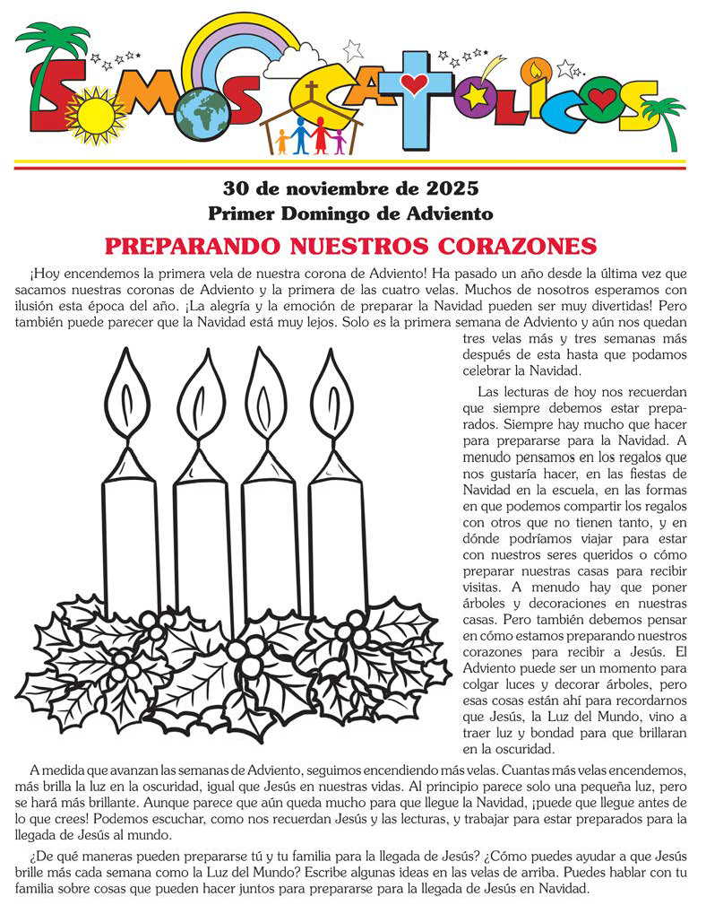 Somos Católicos: Los Boletines de Niños