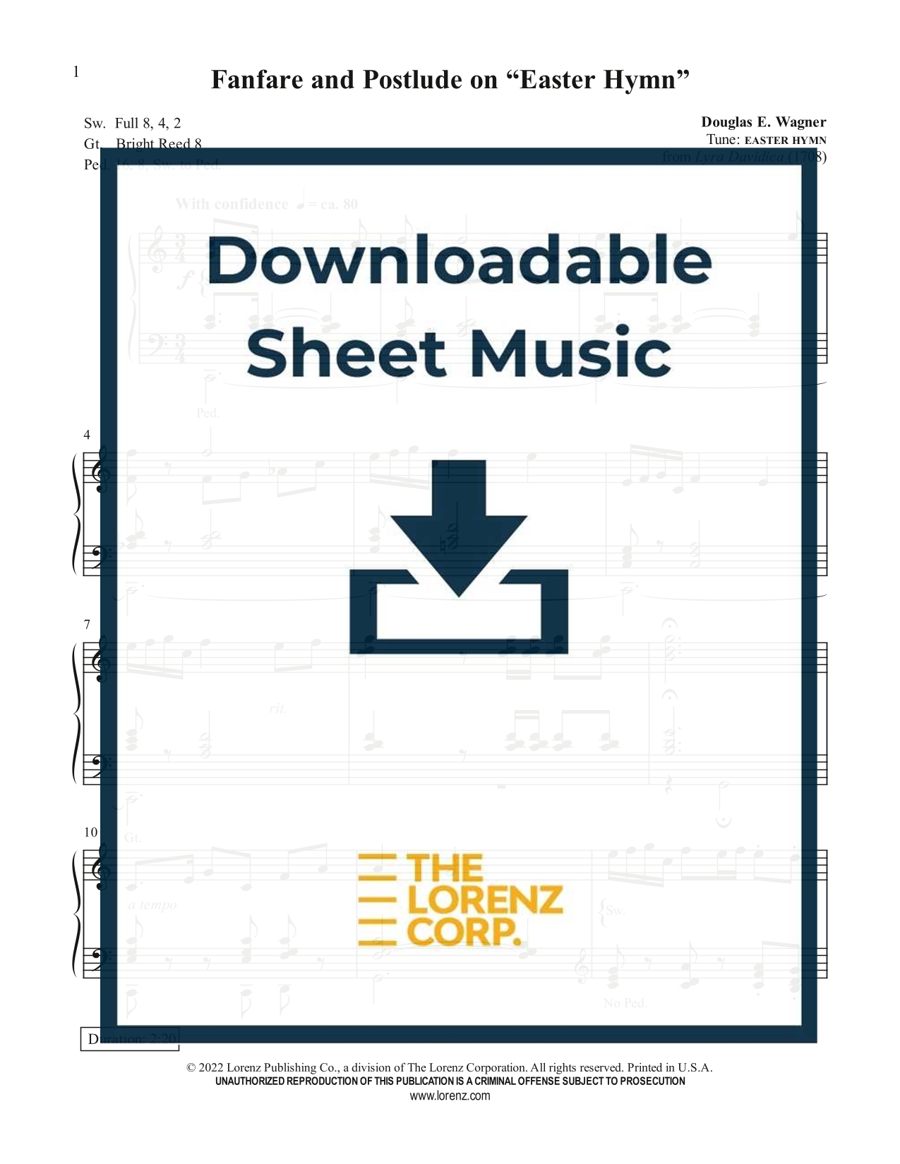 GIA Publications - Fanfare and Postlude on 