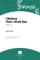 I Believe That I Shall See