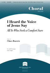 I Heard the Voice of Jesus Say / All Ye Who Seek a Comfort Sure | Download Edition