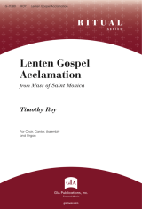 Lenten Gospel Acclamation | Download Edition