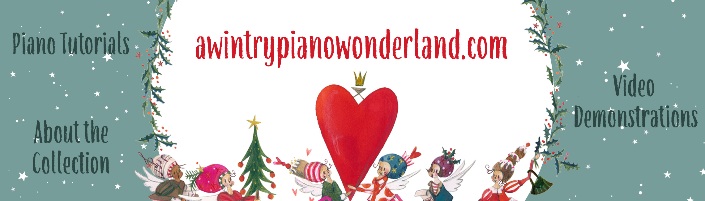 A Wintry Piano Wonderland Website