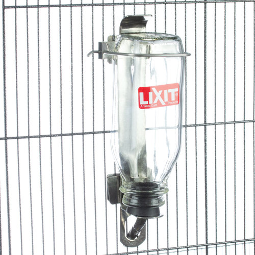 Lixit Bird Deluxe Glass Water Bottle Great Companions