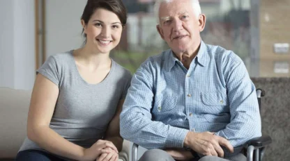 Grandaughter and Grandfather