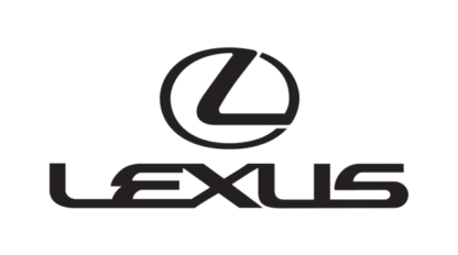Lexus logo with an abstract "L" inside a circle above the word "LEXUS" in stylized lettering.