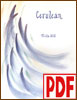 Cerulean by Trista Hill <span class='red'><strong>PDF Download</strong></span> - <span class='red'><strong>LEVER or PEDAL VERSION (Waltz) PDF</strong></span> 