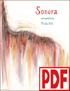 Sonora for PEDAL harp by Trista Hill PDF Download