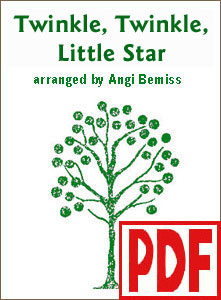 Twinkle, Twinkle, Little Star arranged by Angi Bemiss  PDF Download