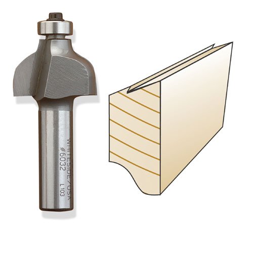 Buy Whiteside 6032 Drawer Edge Finger Pull Router Bit