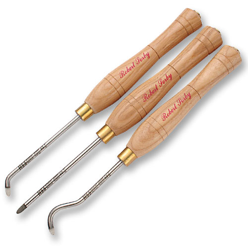 Turning Tool Sets SORBY 3 PC. MICRO HOLLOWING TOOL SET 38HS