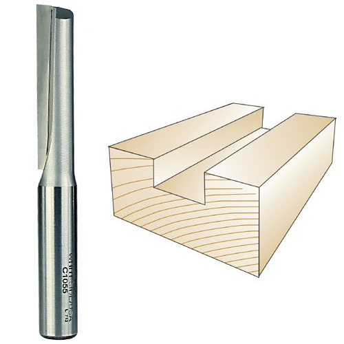 Buy Whiteside C1055 CNC Straight Bit, 1/2 x 1/2 x 2