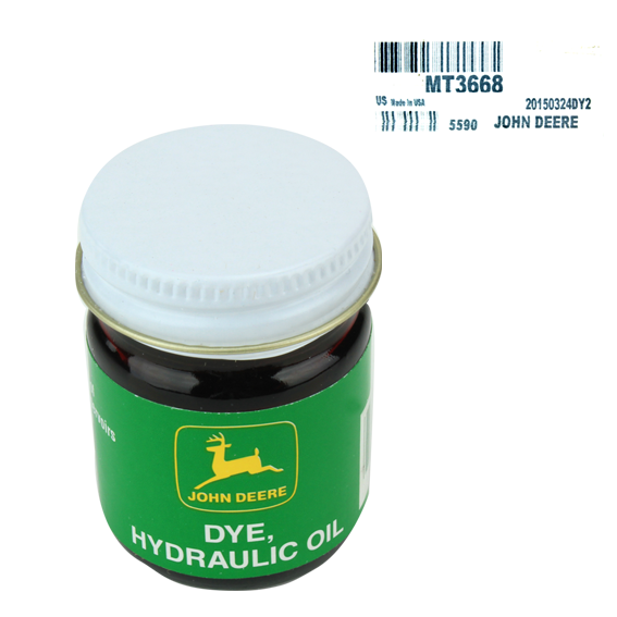 Using John Deere Hydraulic Oil Dye OrangeTractorTalks Everything Kubota