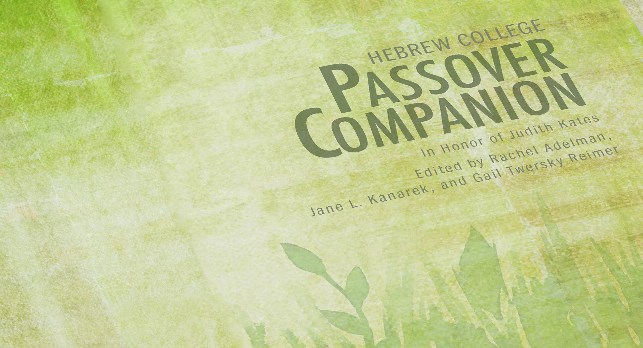 Passover companion - closeup