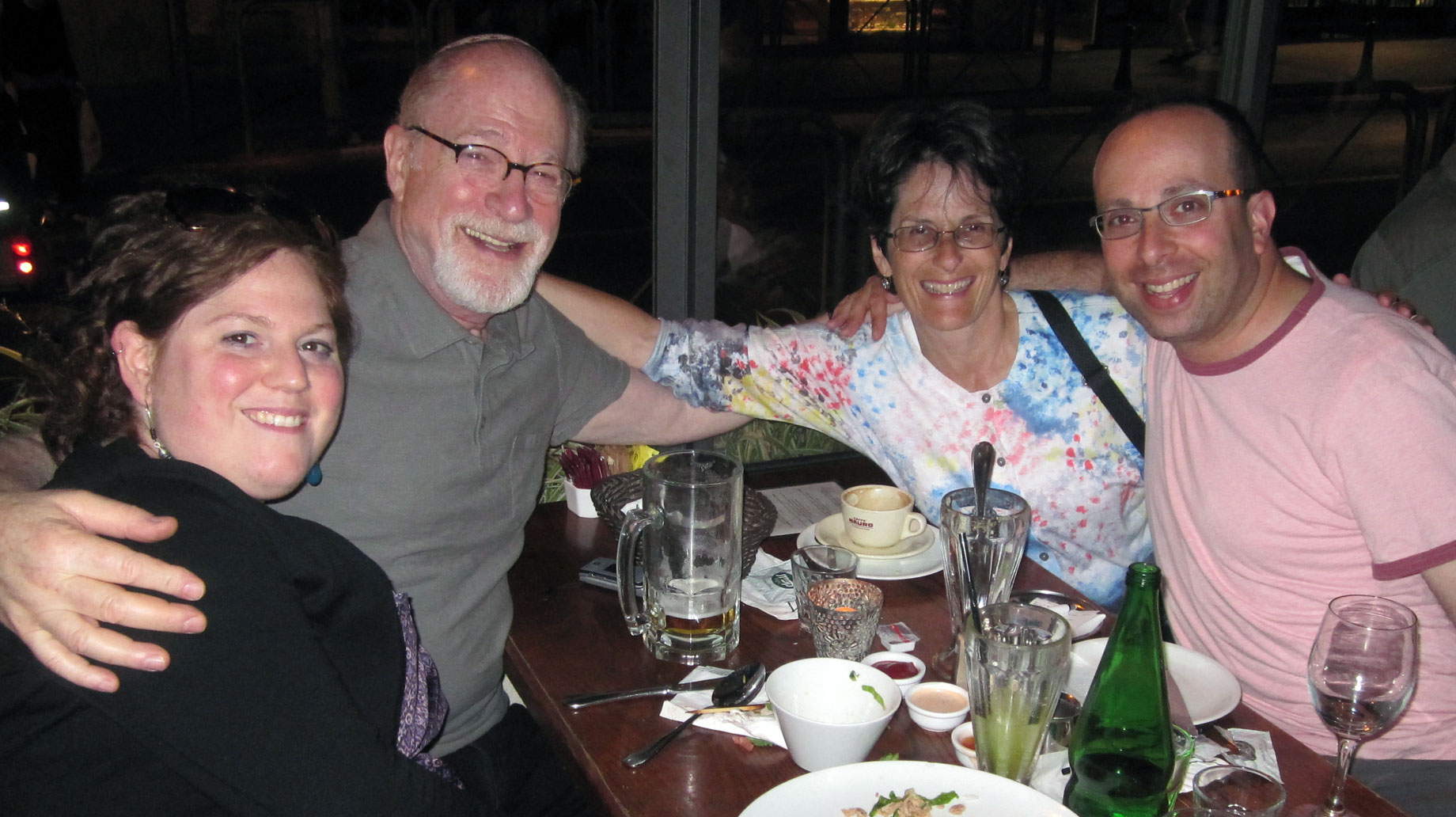 Rabbi Sharon Cohen Anisfeld in Israel with students