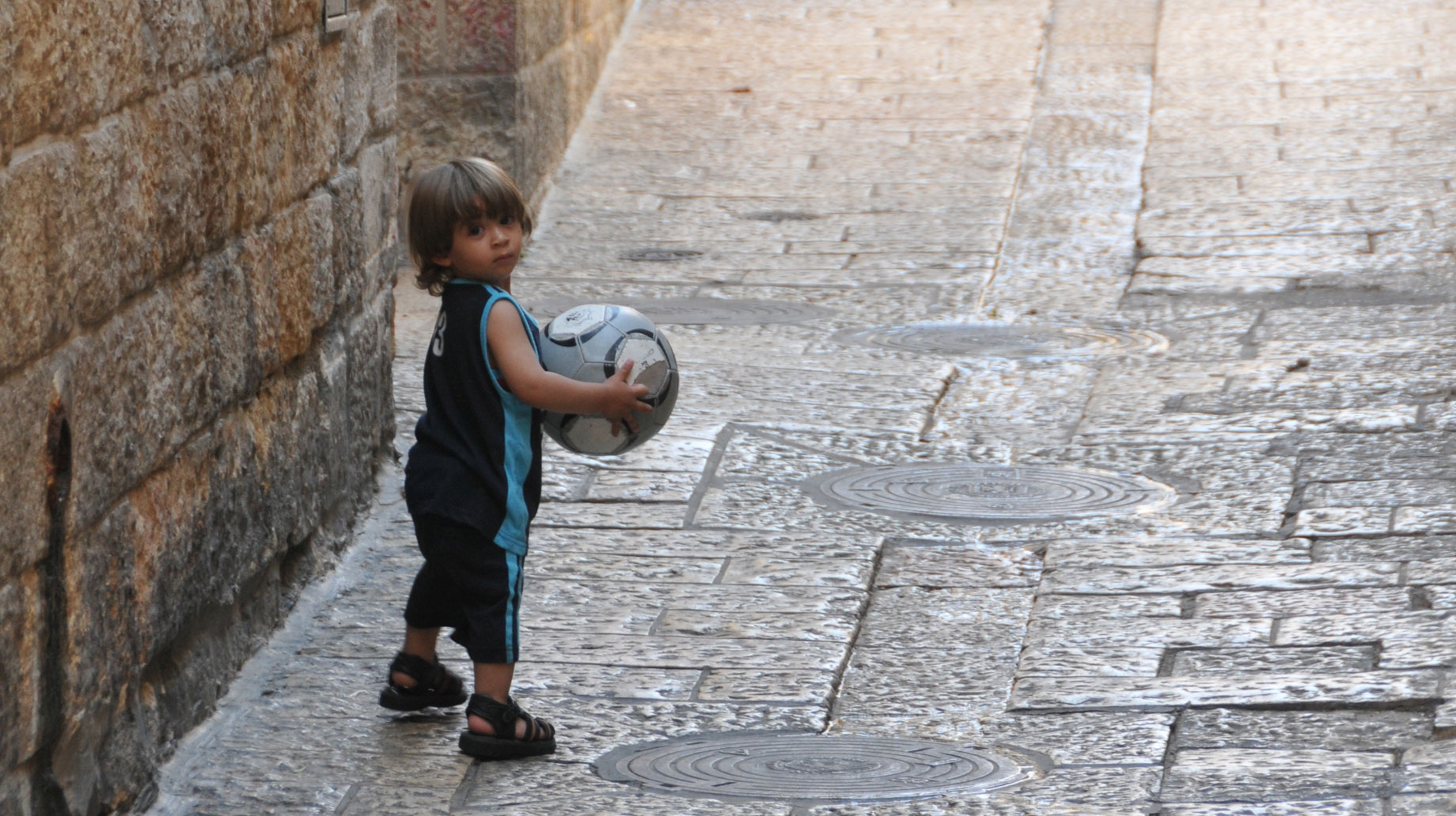 boy in Old City