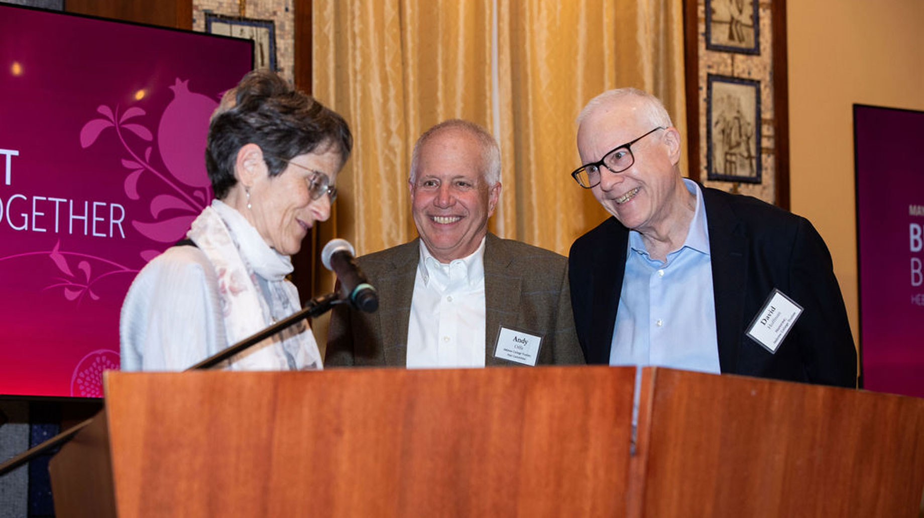 President Anisfeld, Andy Offit, David Hoffman