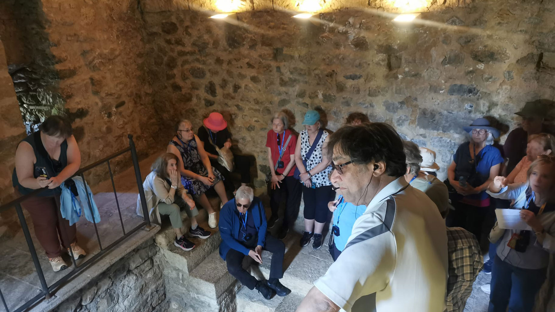 Me'ah Spain travelers tour historic mikvah